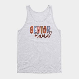 Senior Mama, Cute Senior Mom, Class of 2024 Mother Tank Top